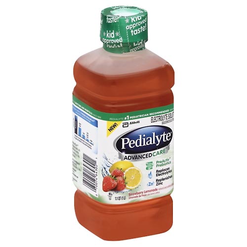 Image for Pedialyte Electrolyte Solution, Strawberry Lemonade,1lt from J.M.C. PHARMACY  FARMACIA LATINA