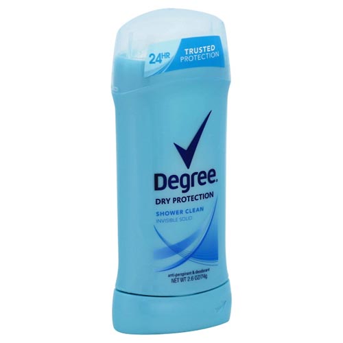 Image for Degree Anti-perspirant & Deodorant, Invisible Solid, Shower Clean,2.6oz from J.M.C. PHARMACY  FARMACIA LATINA
