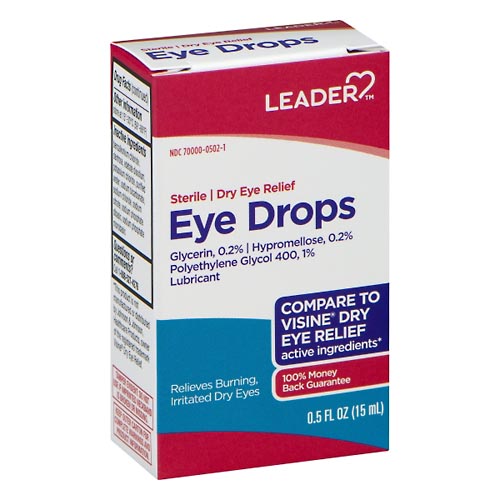Image for Leader Eye Drops, Sterile,0.5oz from J.M.C. PHARMACY  FARMACIA LATINA