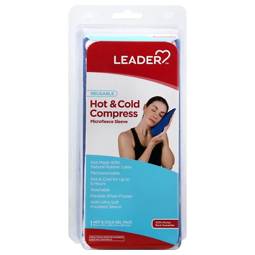 Image for Leader Hot & Cold Compress, Reusable,1ea from J.M.C. PHARMACY  FARMACIA LATINA