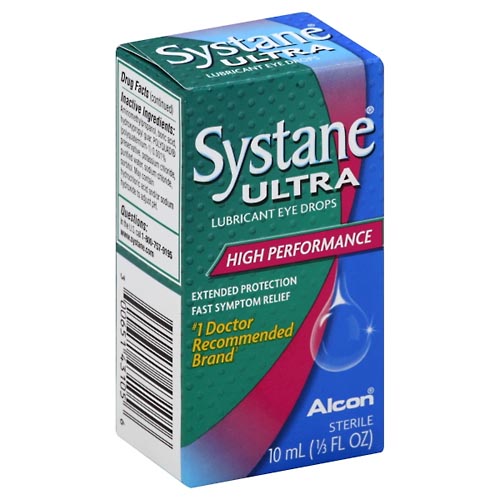 Image for Systane Eye Drops, Lubricant, High Performance,0.33oz from J.M.C. PHARMACY  FARMACIA LATINA