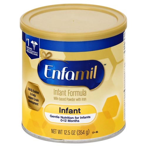 Image for Enfamil Infant Formula, Milk-Based Powder with Iron, 0-12 Months,12.5oz from J.M.C. PHARMACY  FARMACIA LATINA